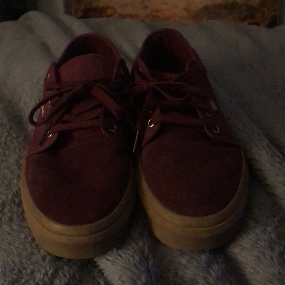 Maroon Vans shoes - Picture 2 of 5